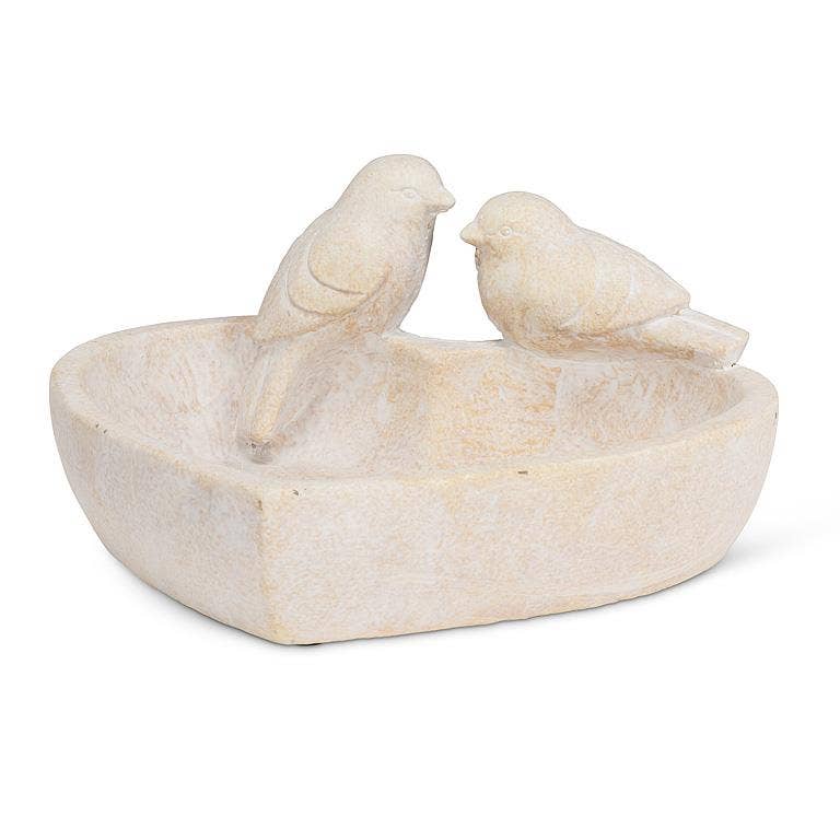 Heart Dish with 2 Birds