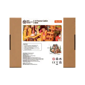 A-Frame Cabin Wooden DIY Kit
