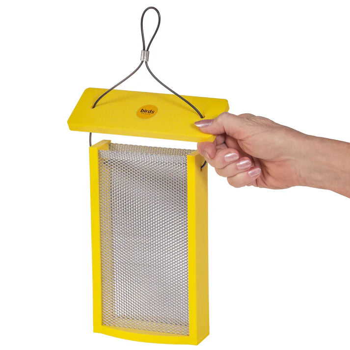 Finch Feeder - Recycled Yellow