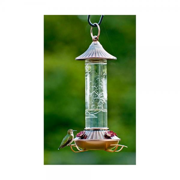 Embossed Hummingbird Feeder