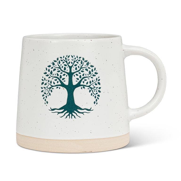 Wide Base Mug with Tree of Life