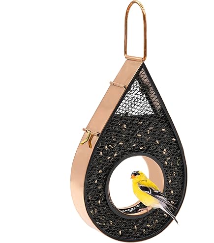 Raindrop Mesh Feeder - Copper