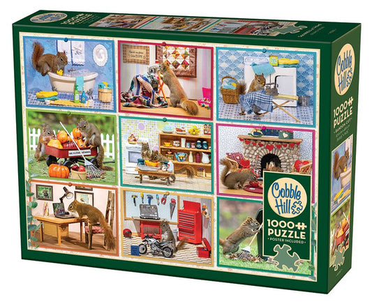 Squirrels at Home 1000-Piece Puzzle