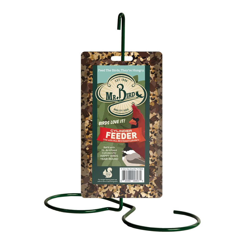 Green Cylinder Feeder