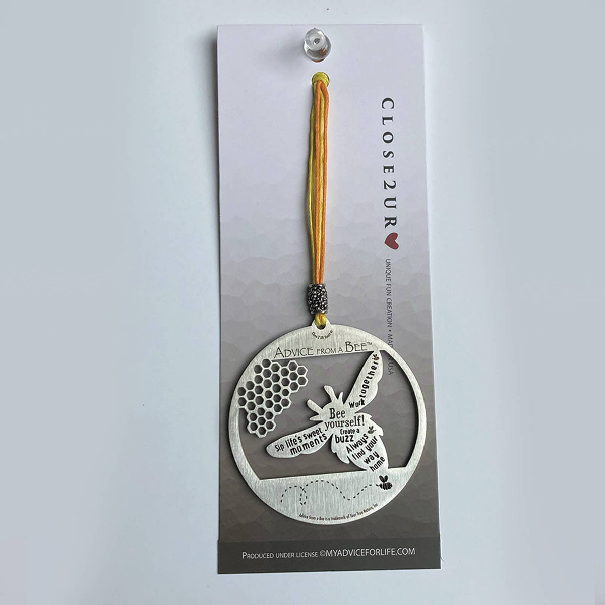 Advice from a Bee Ornament