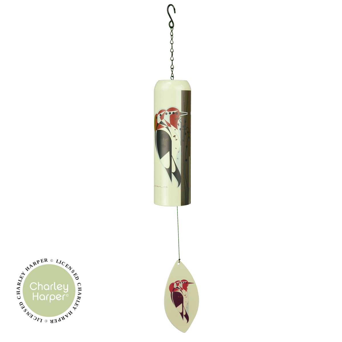 Charley Harper "Headbanger" Wind Chime Bell