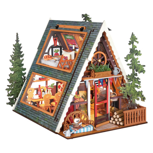 A-Frame Cabin Wooden DIY Kit