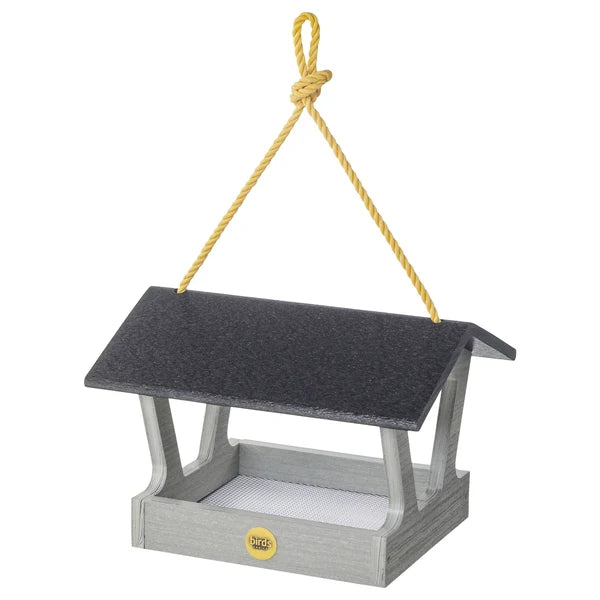 Fly Thru Feeder -Black/Driftwood