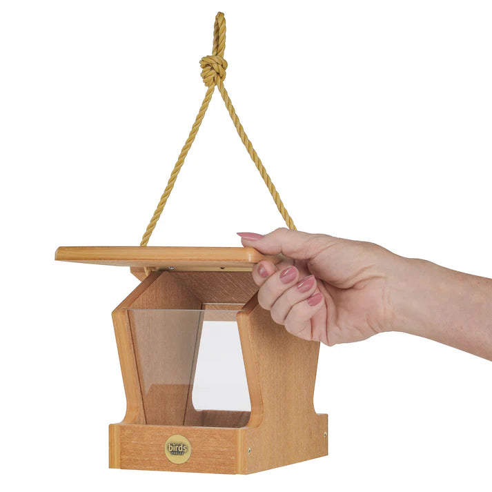 Small Hopper - Natural Teak
