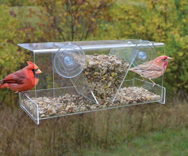 Clearview Deluxe Hopper Window Feeder