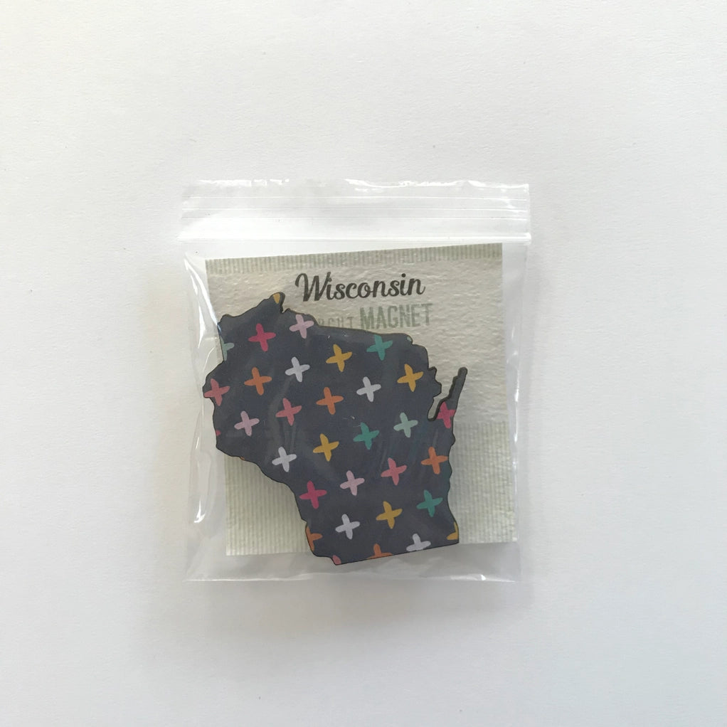 Wisconsin Laser Cut Magnet