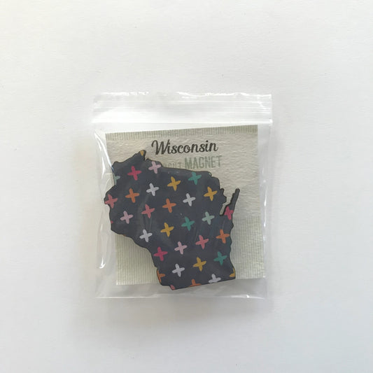 Wisconsin Laser Cut Magnet