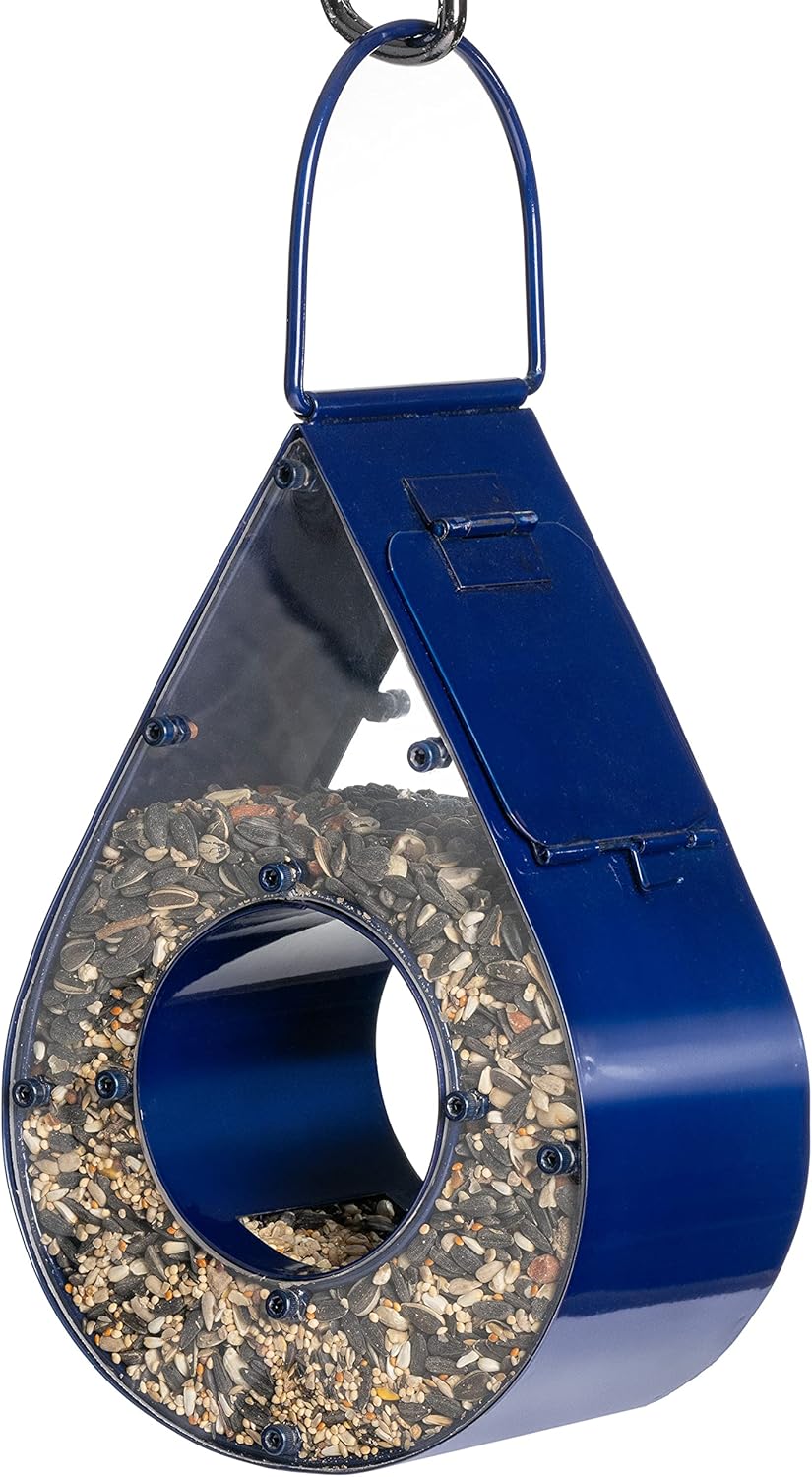 Raindrop Fly-Thru Feeder - Blue