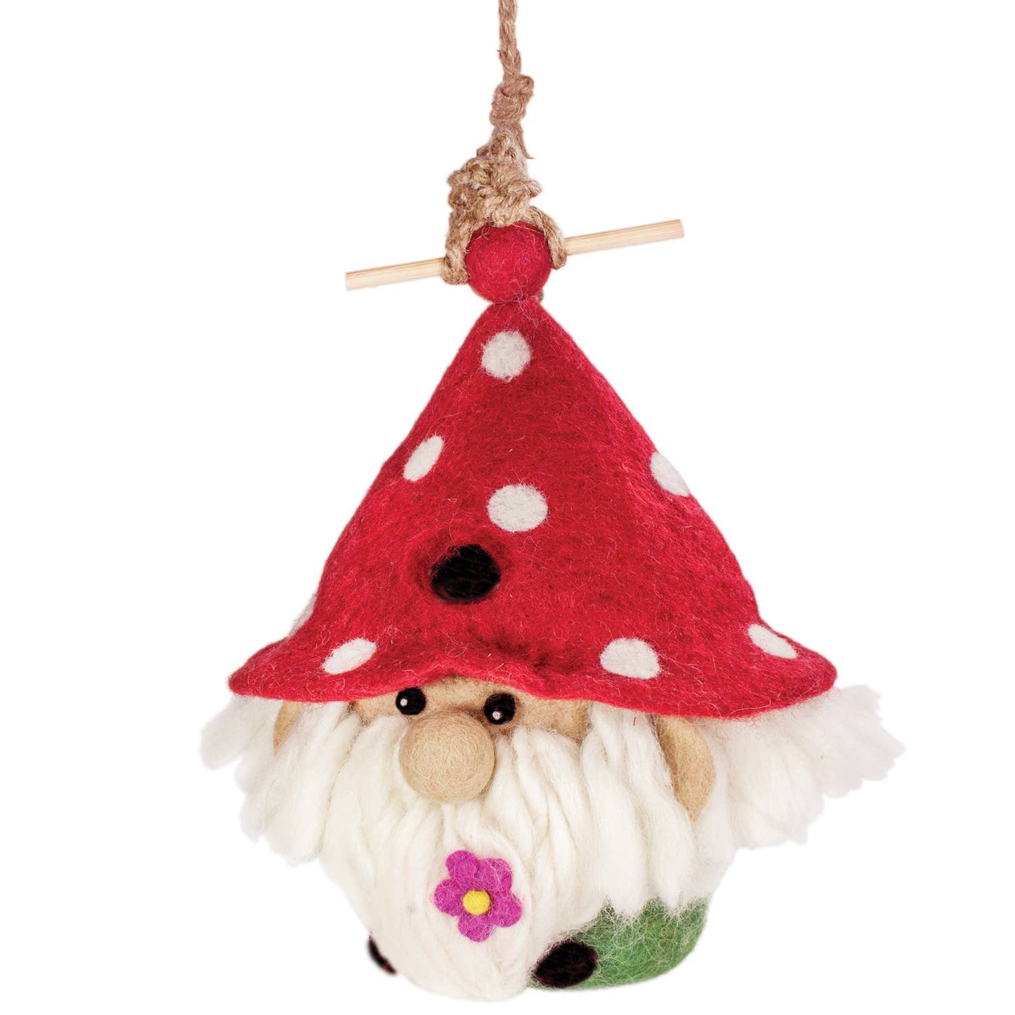 Garden Gnome Birdhouse
