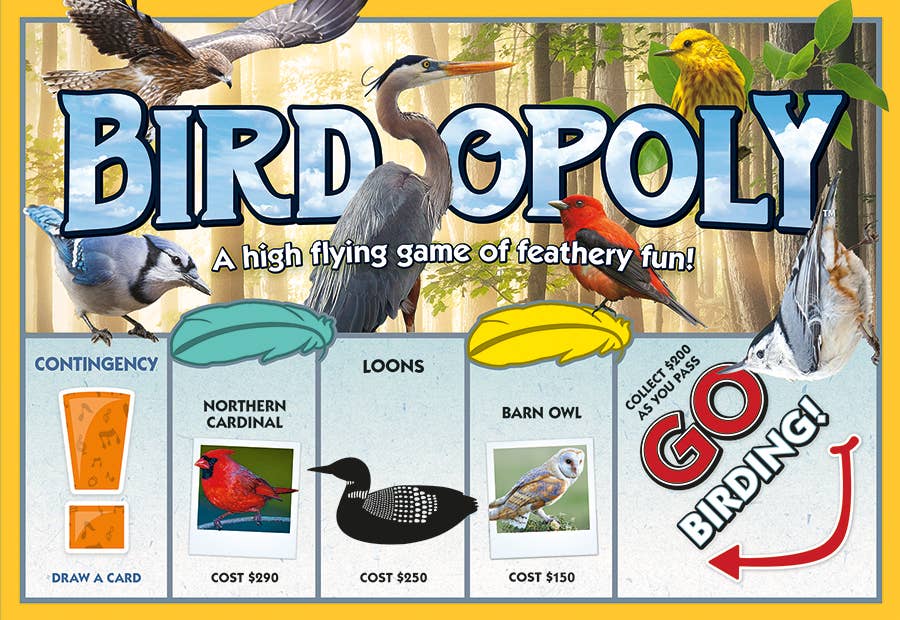 Bird-opoly Board Game